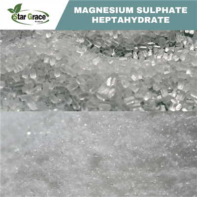 Sal de Epsom Sulfato de magnesio heptahidratado